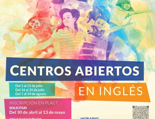 CENTROS ABIERTOS EN INGLÉS VERANO 2024 (AYUNTAMIENTO DE MADRID)